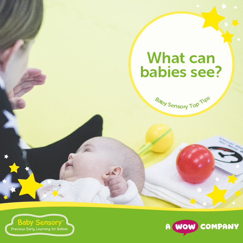 What can babies see?